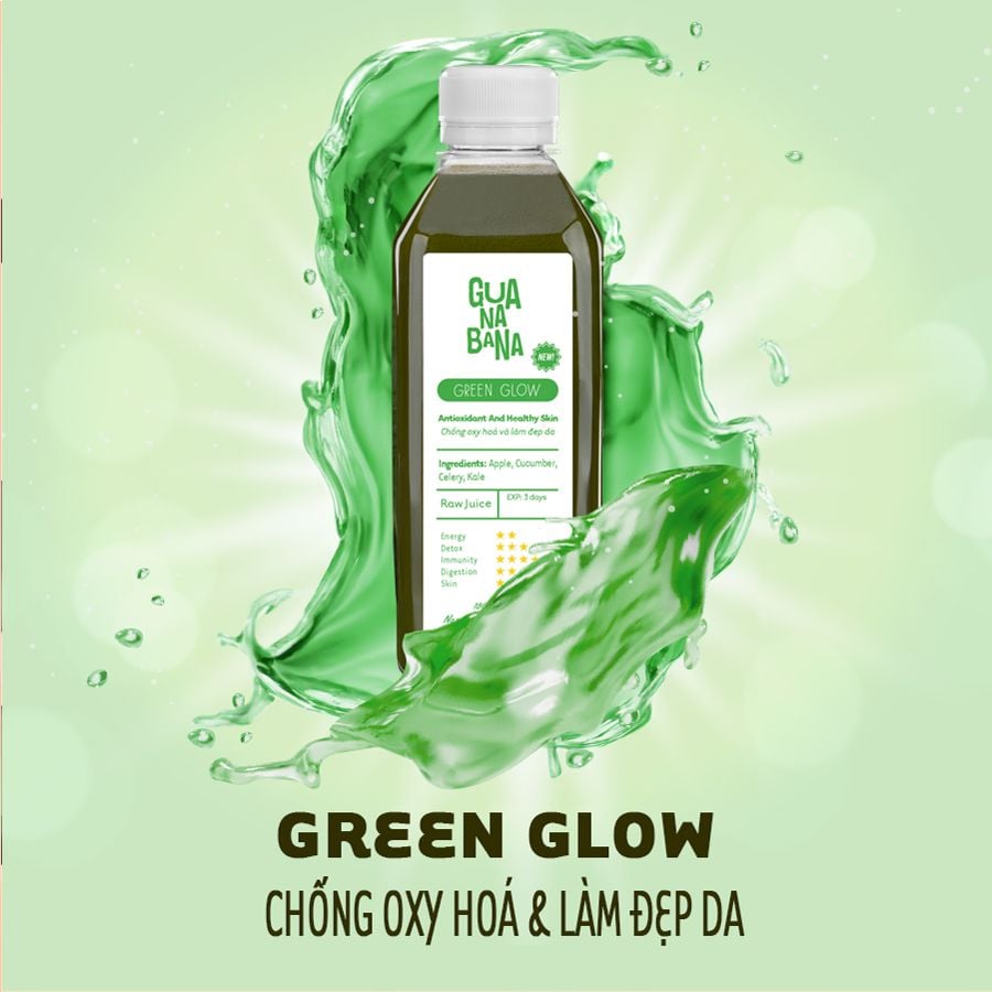 Nước Ép Green Glow Guanabana 280Ml