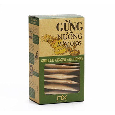 Gừng Nướng Mật Ong Nam Xanh 80G- 