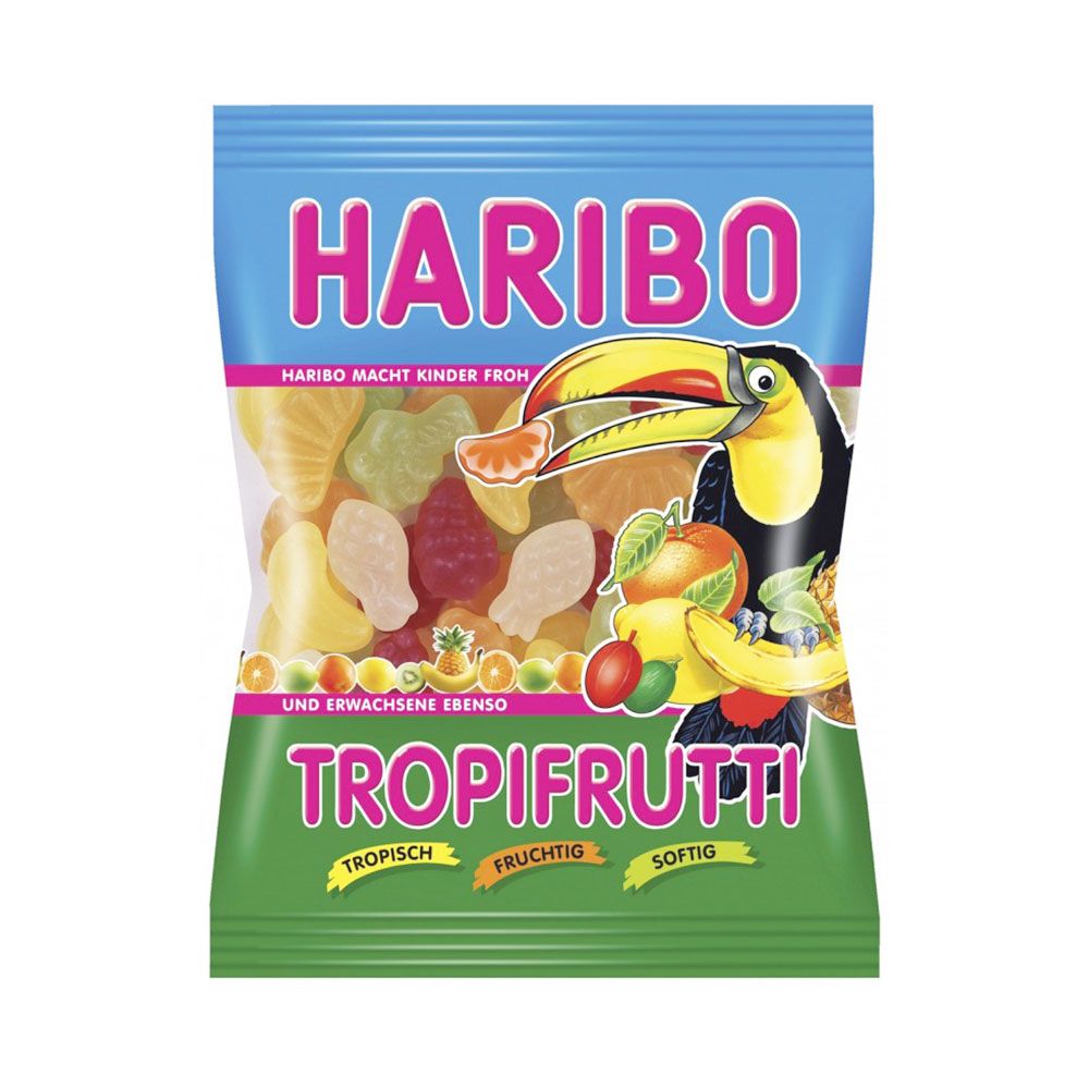 Kẹo Dẻo Trái Cây Nhiệt Đới Haribo 200G- Kẹo Dẻo Trái Cây Nhiệt Đới Haribo 200G