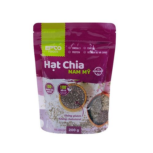 Hạt Chia Nam Mỹ Epco Foods 200G- 