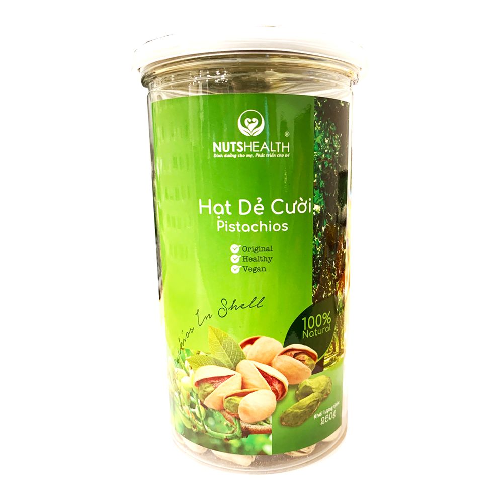 Hạt Hồ Trăn Còn Vỏ Nuts Health 250G- Hạt Hồ Trăn Còn Vỏ Nuts Health 250G