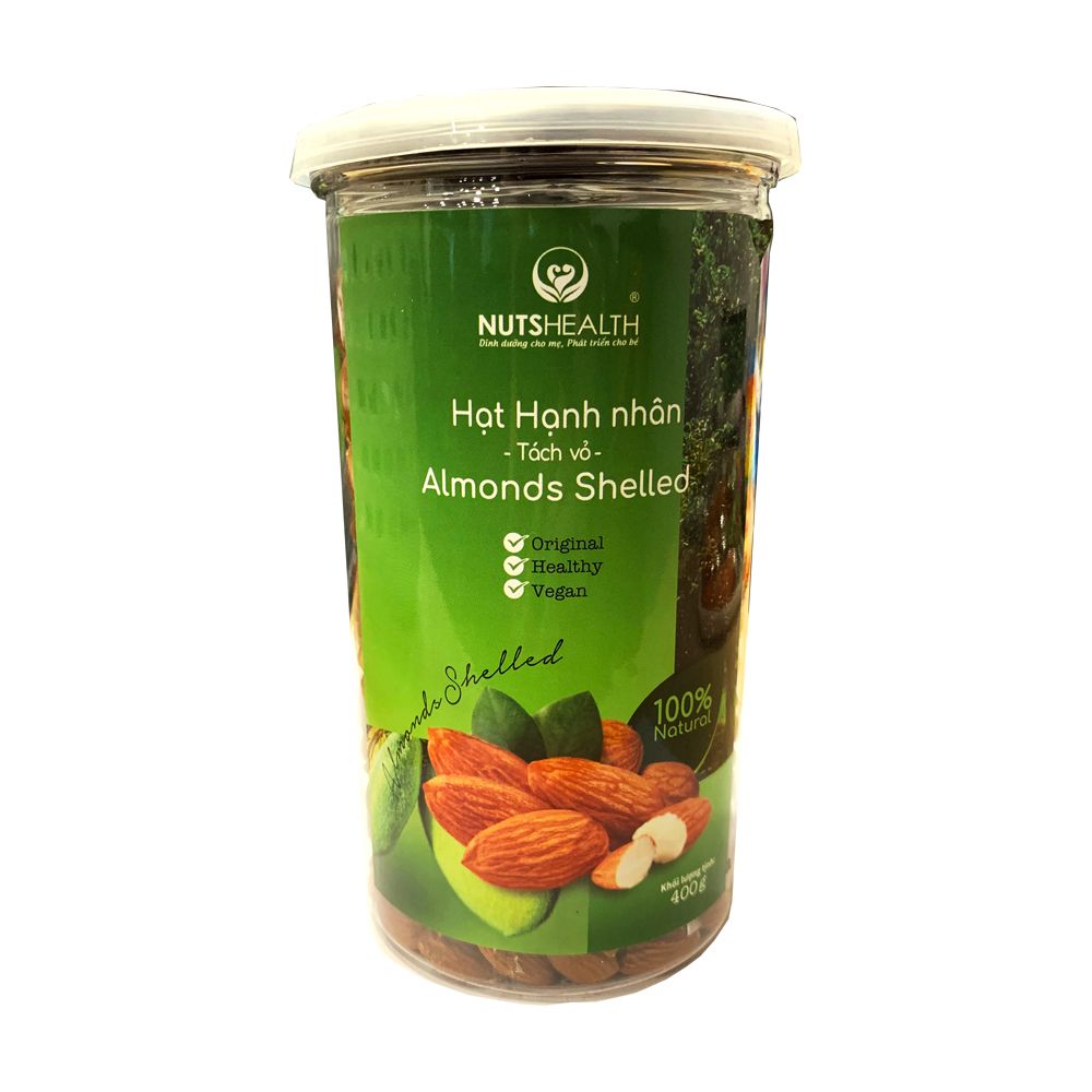 Hạt Hạnh Nhân Nuts Health 400G- Hạt Hạnh Nhân Nuts Health 400G