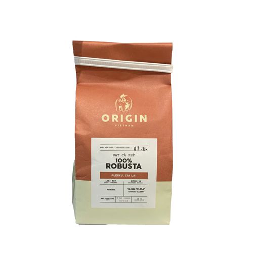 Hạt Café Robusta Origin 100% 240G- 