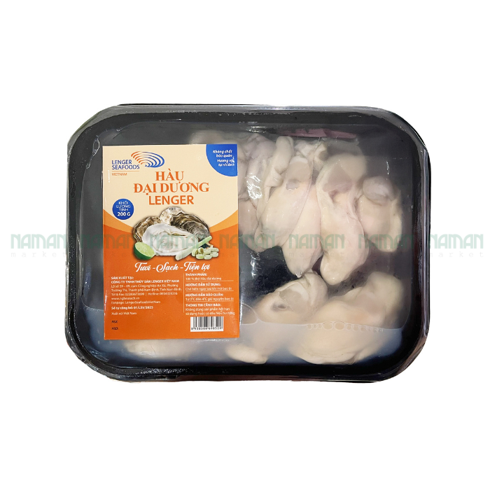 Thịt Hàu Tươi Đại Dương Lenger 200G