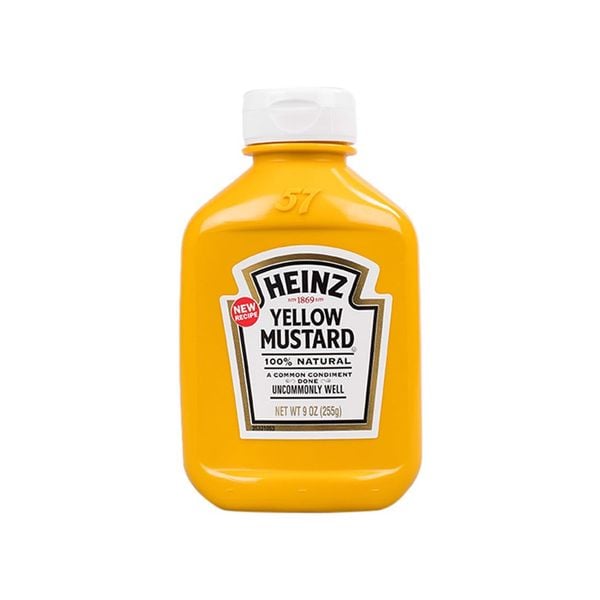 Yellow Mustard Squeezable Heinz 226G