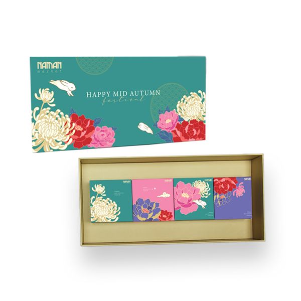 Moon Cake Box Na (4 Moon Cakes)