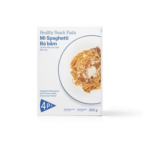 Frozen Original Bolognese Spaghetti With House-Made Smoked Cheese Pizza 4P'S 365G
