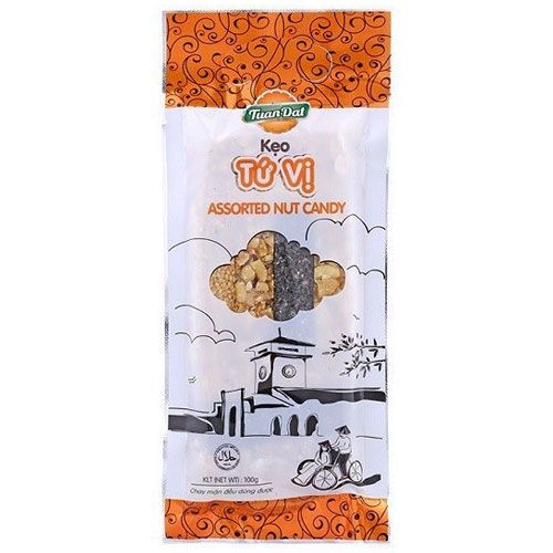 Assorted 4 Nuts Candy Tuan Dat 100G- 