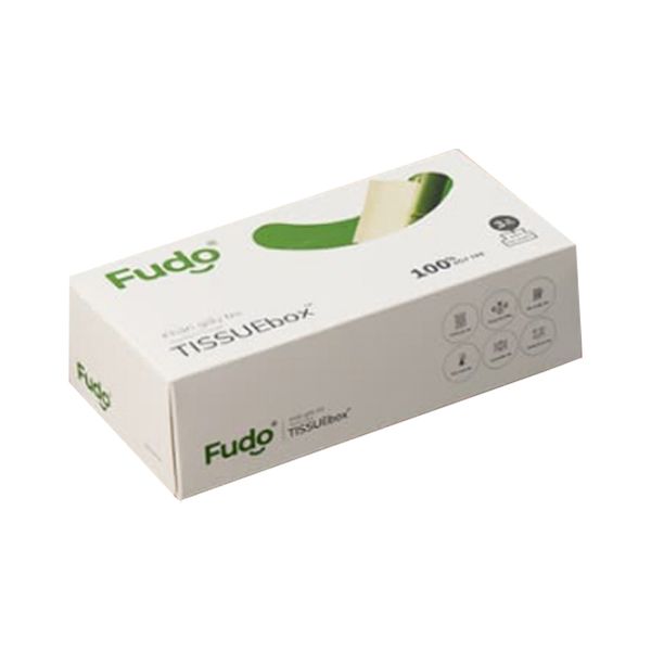 Bamboo Tissue Box Fudo 100 Sheets