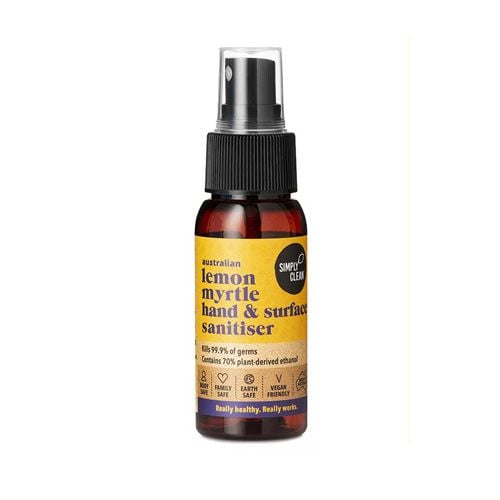 Xịt Rửa Tay Và Bề Mặt Kháng Khuẩn Lemon Myrtle Simply Clean 50Ml