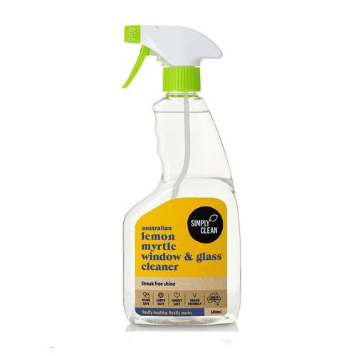Lemon Myrtle Window & Glass Cleaner Simply Clean 500Ml- Lemon Myrtle Window & Glass Cleaner Simply Clean 500Ml