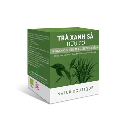 Trà Xanh Sả Hữu Cơ Fito 30G- 