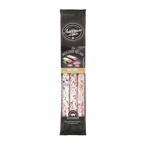 Les Saucisses Seches Nature Auvernou 150G- 