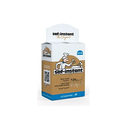 Natural Instant Yeast Yellow Lesaffre 125G