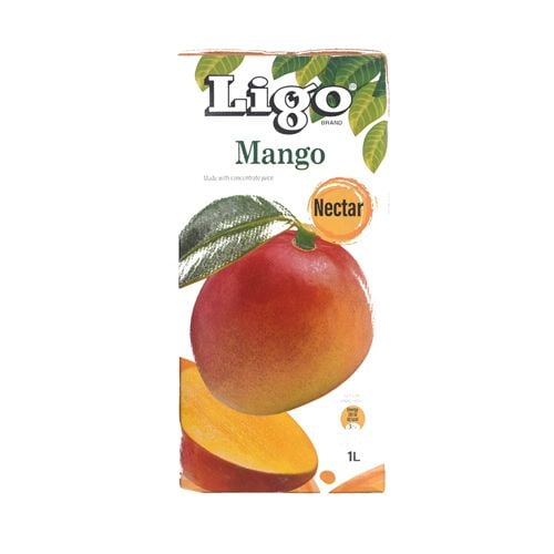 Mango Juice Ligo 1L- Mango, Orange & Apple Juice Ligo 1L