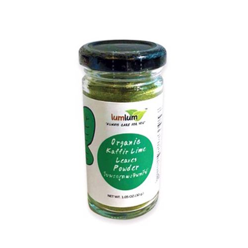 Organic Kaffir Leaves Powder Lumlum 30G- Org Kaffir Leaves Powder Lumlum 30G