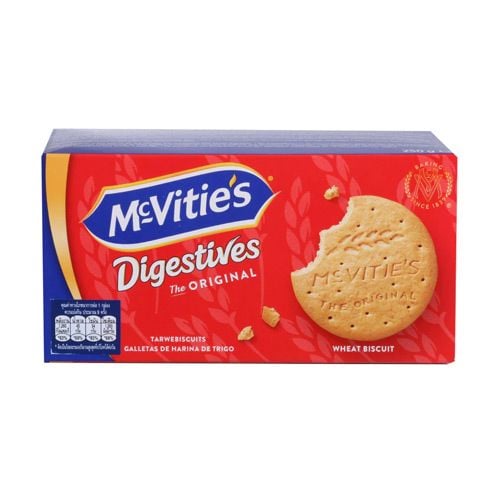 Bánh Quy Lúa Mì Nguyên Chất Digestive Mcvities 250G- Bánh Quy Lúa Mì Nguyên Chất Digestive Mcvities 250G