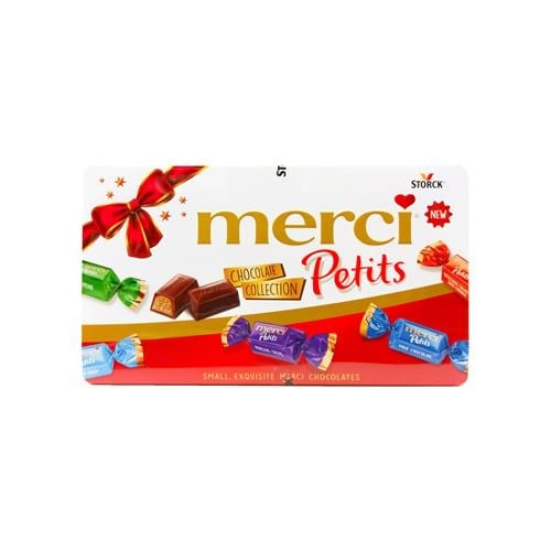 Hộp Quà Chocolate Hỗn Hợp Merci Petits Chocolate Collection 375G- 