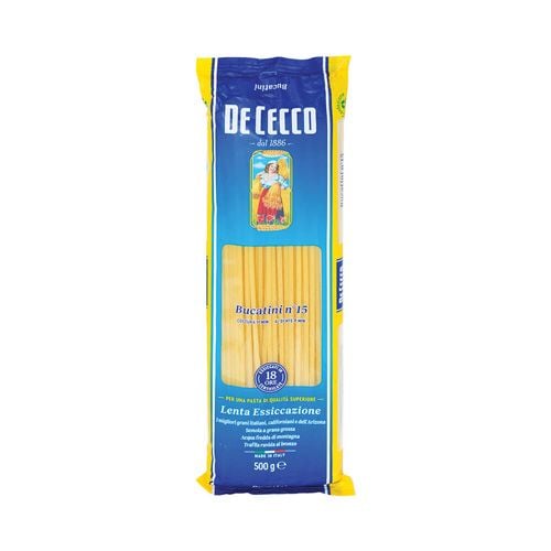 Mì Bucatini N15 Dececco 500G