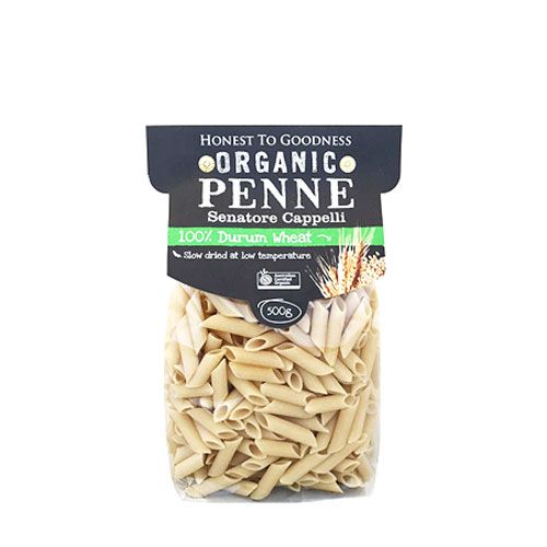 Nui Ống Penne Hữu Cơ 100% Lúa Mì Honest To Goodness 500G- Nui Ống Penne Hữu Cơ 100% Lúa Mì Honest To Goodness 500G