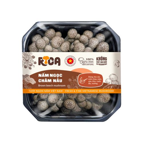 Nấm Ngọc Châm Nâu Rica 150G- Nấm Ngọc Châm Nâu 150G