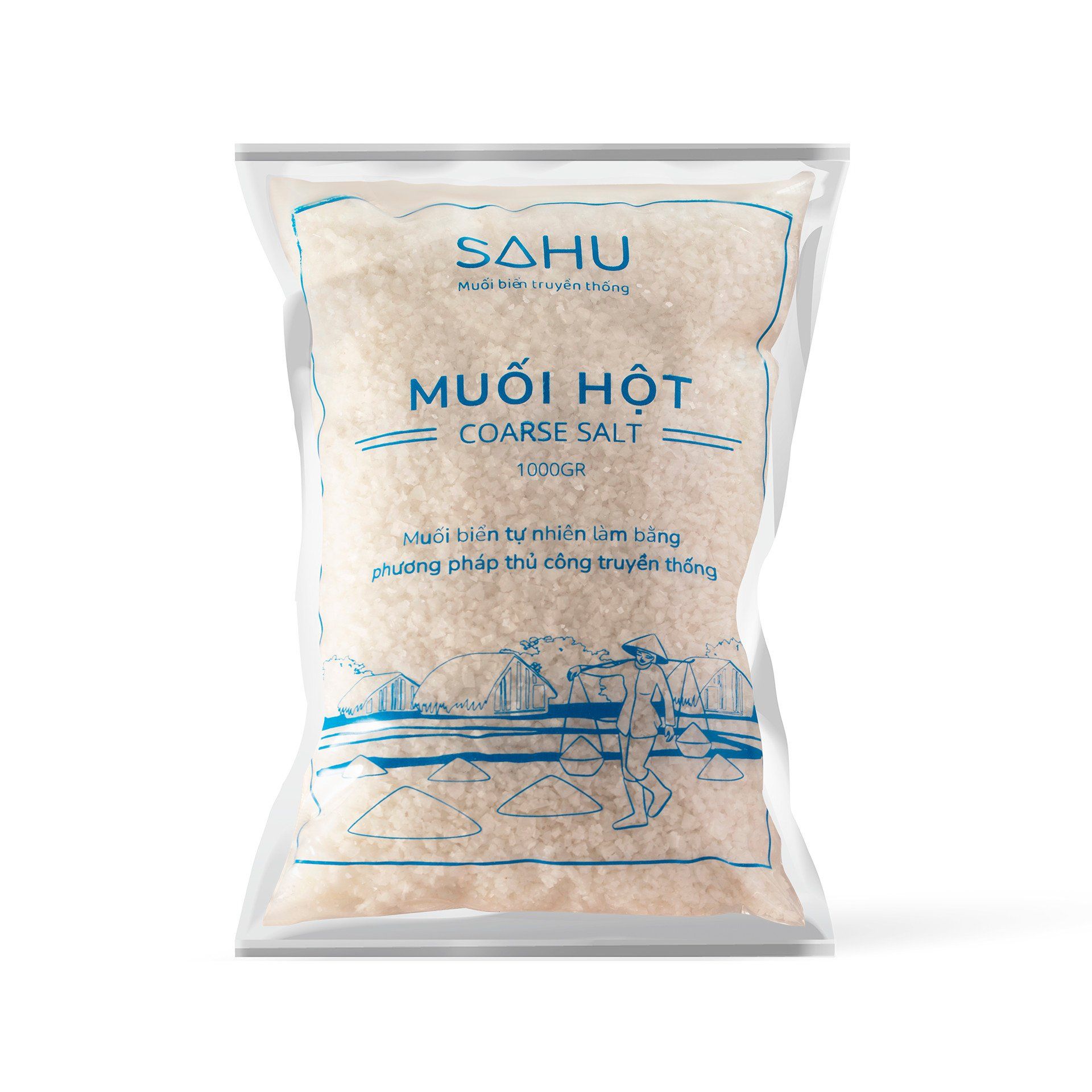 Muối Biển Nguyên Hạt Sahu 1Kg- 