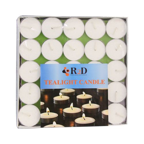Tealight Candle R2D 50Pcs/Box- tealight candle r2d 50pcs box
