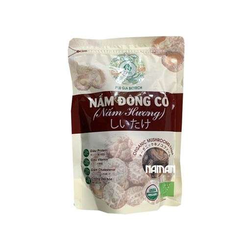 Nấm Hương Hữu Cơ Phú Gia 70G- Nấm Hương Hữu Cơ Phú Gia 70G