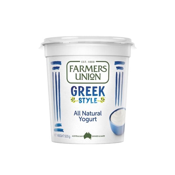 Farmers Union Greek Style Yogurt 500G