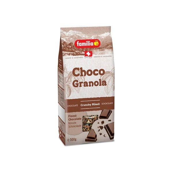 Ngũ Cốc Giòn Vị Chocolate Familia 500G- Ngũ Cốc Giòn Vị Chocolate Familia 500G