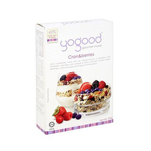 Ngũ Cốc Nam Việt Quất Và Các Loại Berry Muesli Yogood 370G- Ngũ Cốc Nam Việt Quất Và Các Loại Berry Muesli Yogood 370G