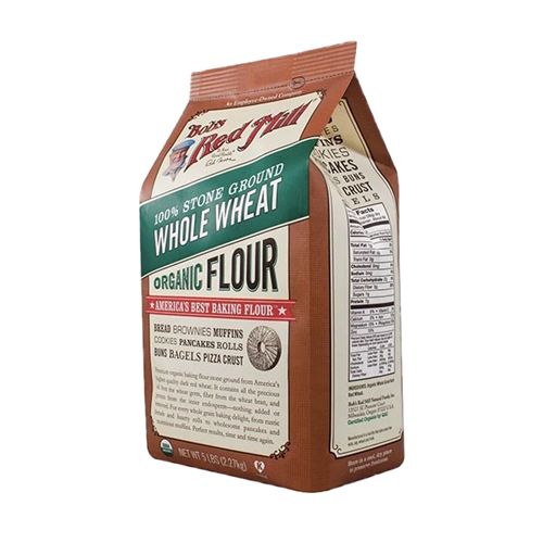 Organic Whole Wheat Flour Bob'S Red Mill 2.27Kg