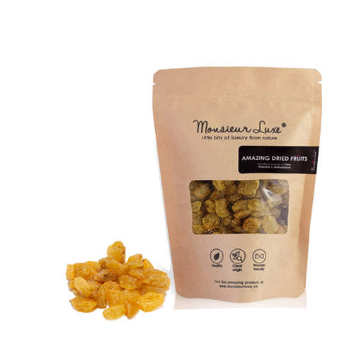 Golden Raisins Monsieur Luxe 100G