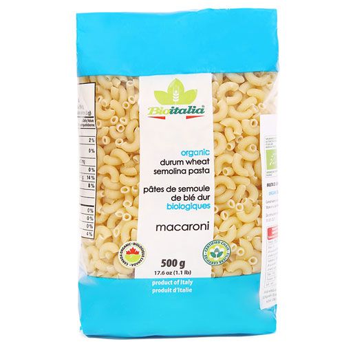 Organic Bioitalia Macaroni 500G- Org Bioitalia Macaroni 500G