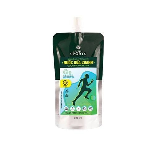 Coco Water Lime Le Fruit Sports 220Ml- 