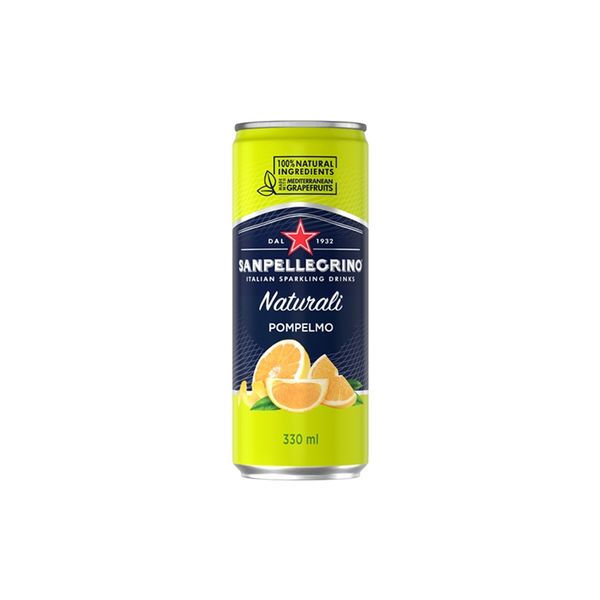 Sparkling Pomelo Grapefruit Sanpellegrino 330Ml