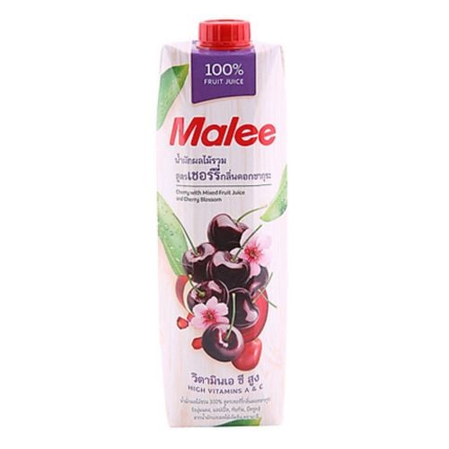 Nước Ép Cherry & Hỗn Hợp Rau Củ Malee 1L- 