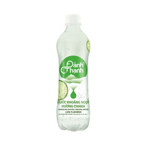 Mineral Sparkling Water Lemon Danh Thanh 430Ml
