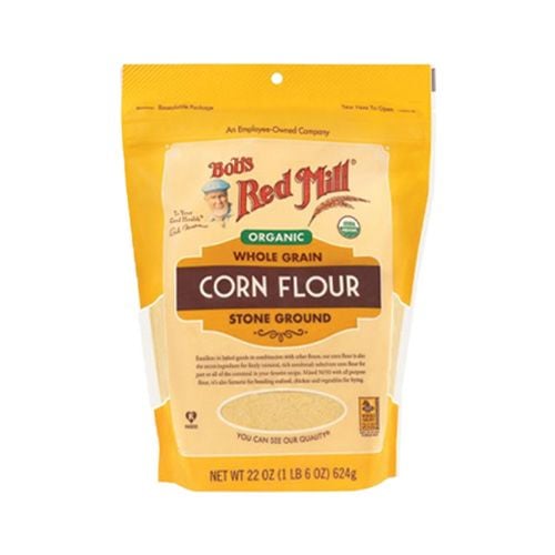 Org Whole Grain Corn Flour Bob'S Red Mill 624G