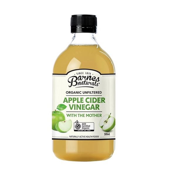 Organic Apple Cider Vinegar Barnes 500Ml