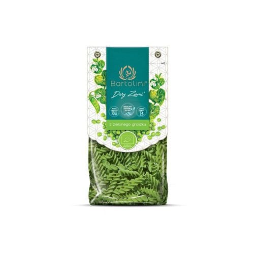 Mì Nui Xoắn Hữu Cơ Đậu Hà Lan Bartolini 250G
