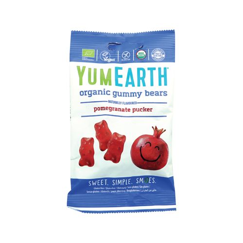 Kẹo Dẻo Hữu Cơ Hình Gấu Vị Trái Cây Yumearth 50G- 