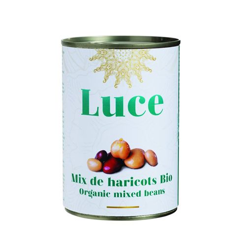 Hỗn Hợp Đậu Hữu Cơ Đóng Hộp Luce 400G- 