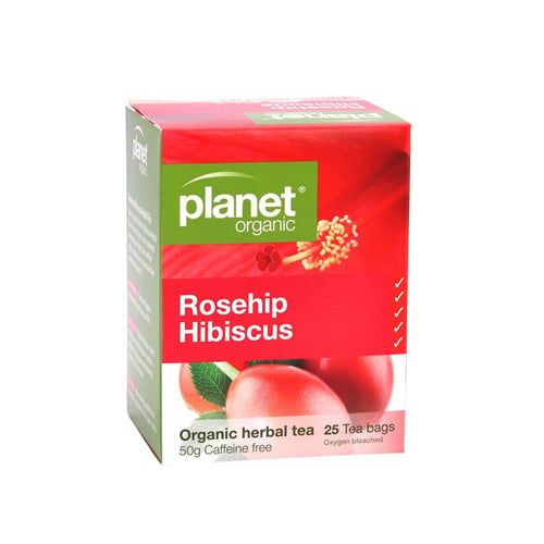 Organic Rosehip And Hibiscu Planet Bagsx25- Organic Rosehip And Hibiscu Planet Bagsx25