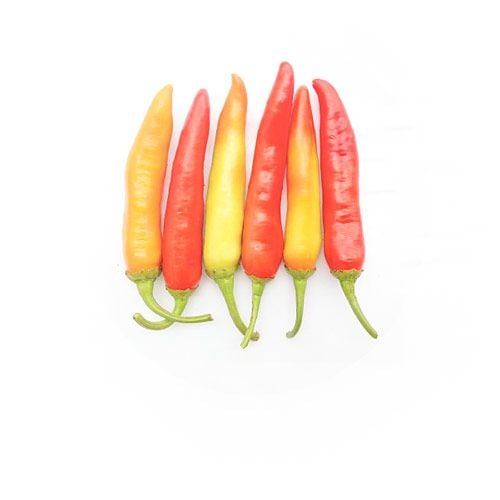 Hot Yellow Goat Horn Chilli 100G