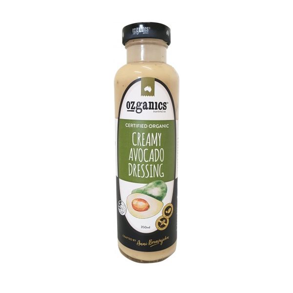 Organic Creamy Avocado Dressing Ozganics 250Ml- Org Creamy Avocado Dressing Ozganics 250Ml