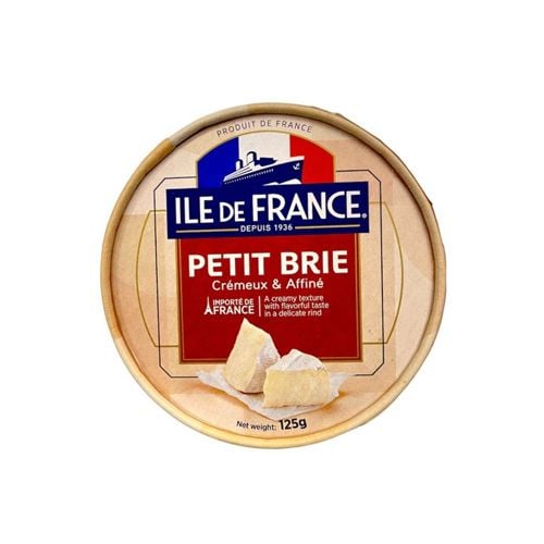 Brie Cheese Ile De France 125G- Brie Cheese Ile De France 125G