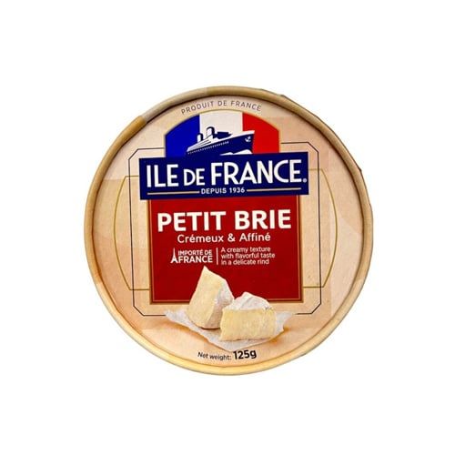 Phô Mai Brie Ile De France 125G- Phô Mai Brie Ile De France 125G