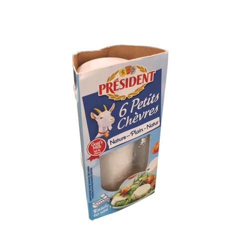 Unsalted Fresh Goat'S Cheeses President 100G- 