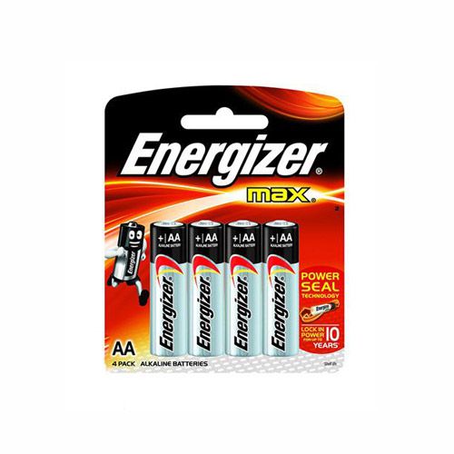 Battery Aa Max Energizer E91 Bp4- 